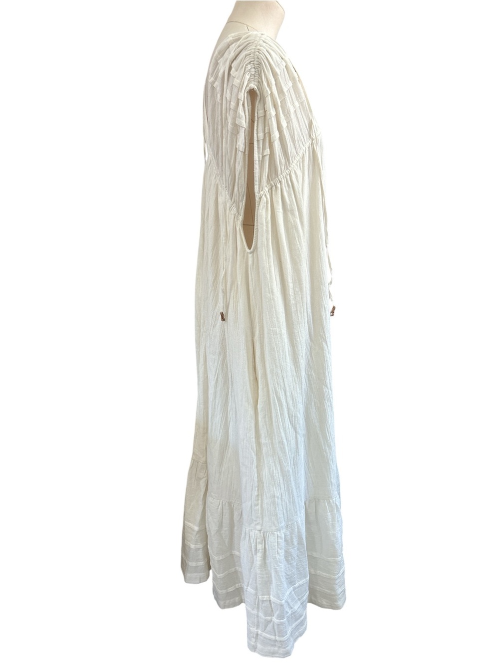 Free People In The Mood for This bohemian cotton midi dress Size Medium - Picture 4 of 10